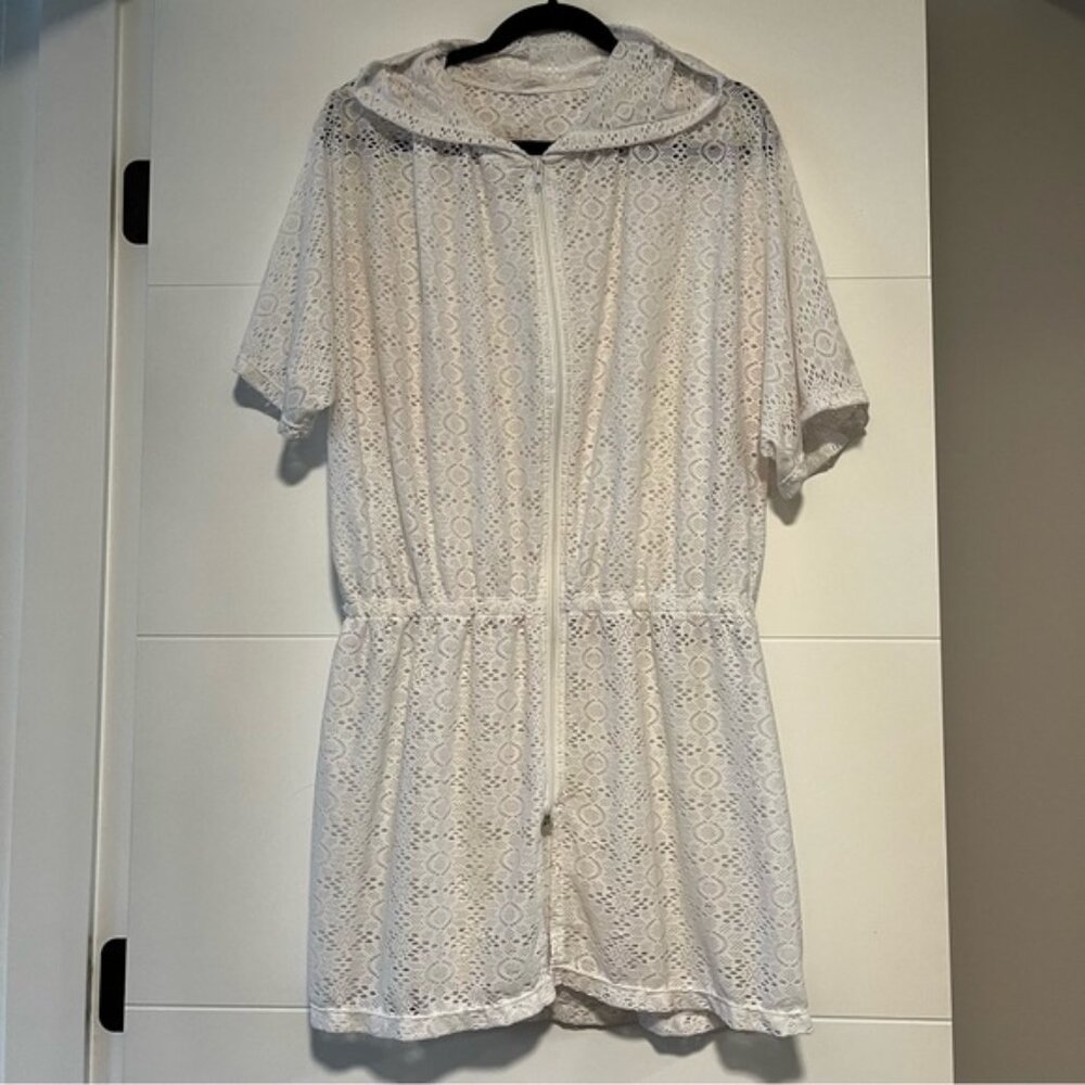 Zippered Beach Cover Up